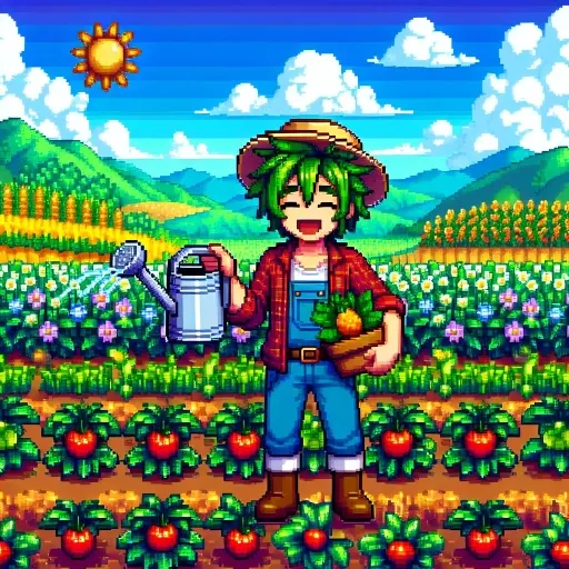 Anime Stardew Valley