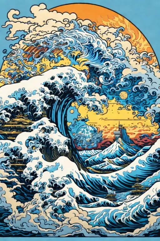 Modern Hokusai
